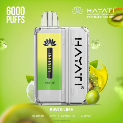 Hayati Infinity 6000 kit di capsule 6NH0152 Hayati milano kiwi e lime