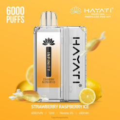 Hayati Infinity 6000 kit di capsule 6NH0161 Hayati italia gelato alla fragola e lampone