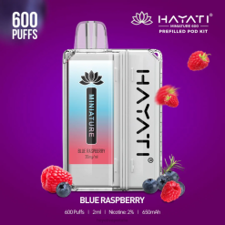 Hayati Miniature Kit da 600 capsule 6NH030 Hayati flavour list mirtillo blu
