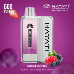 Hayati Miniature Kit da 600 capsule 6NH034 Hayati vape flavours bacche di bosco