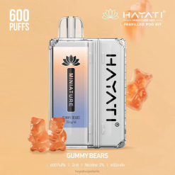 Hayati Miniature Kit da 600 capsule 6NH037 Hayati vape review Orsetti gommosi