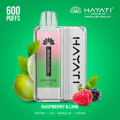 Hayati Miniature Kit da 600 capsule 6NH043 Hayati vape italia lampone e lime