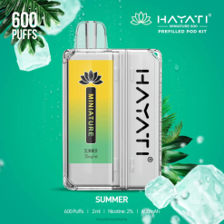 Hayati Miniature Kit da 600 capsule 6NH048 Hayati vape shop estate