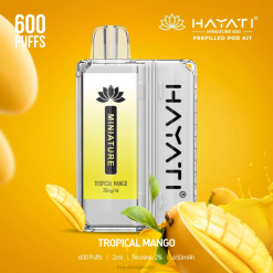 Hayati Miniature Kit da 600 capsule 6NH049 Hayati store italia mango tropicale