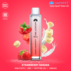 Hayati Pro Max monouso 6NH0139 Hayati store italia banane alla fragola