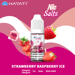 Hayati Pro Max sali di nicotina 6NH0245 Hayati vape liquid gelato alla fragola e lampone