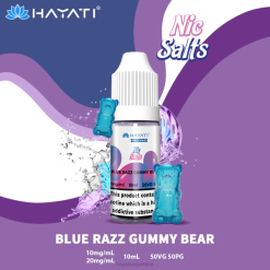 Hayati Pro Max sali di nicotina 6NH0247 Hayati vape review orsetto gommoso blu razz