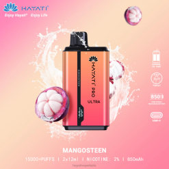 Hayati Pro Ultra 15000 puff usa e getta 6NH0205 Hayati vape liquid mangostano