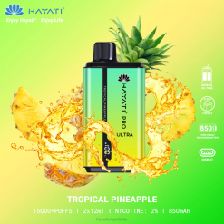 Hayati Pro Ultra 15000 puff usa e getta 6NH0213 Hayati vape italia ananas tropicale
