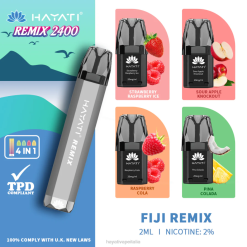 Hayati Remix sistema a cialde preriempite 2400 puff 6NH053 Hayati vape italia remix delle Fiji