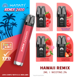 Hayati Remix sistema a cialde preriempite 2400 puff 6NH054 Hayati vape flavours remix delle Hawaii