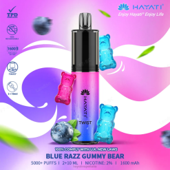 Hayati Twist monouso 6NH064 Hayati vape flavours orsetto gommoso blu razz