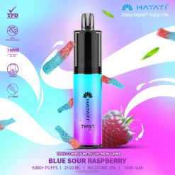 Hayati Twist monouso 6NH065 Hayati vape liquid lampone blu acido