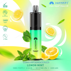 Hayati Twist monouso 6NH076 Hayati vape near me menta limone