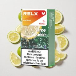 Lime Scintillante RELX Pod Pro 2 600 Puffs Capacità 1.9ml