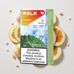 Mentolo RELX Pod Pro 2 600 Puffs 1.9ml